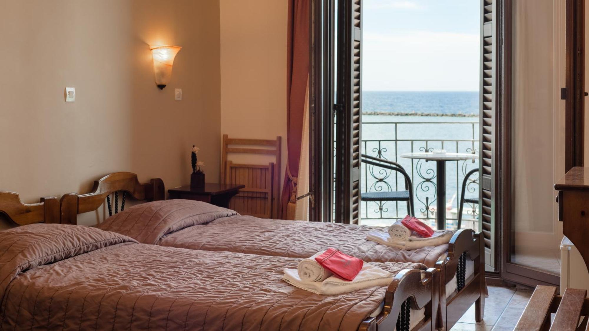 Poseidonio Hotel Tinos Bagian luar foto