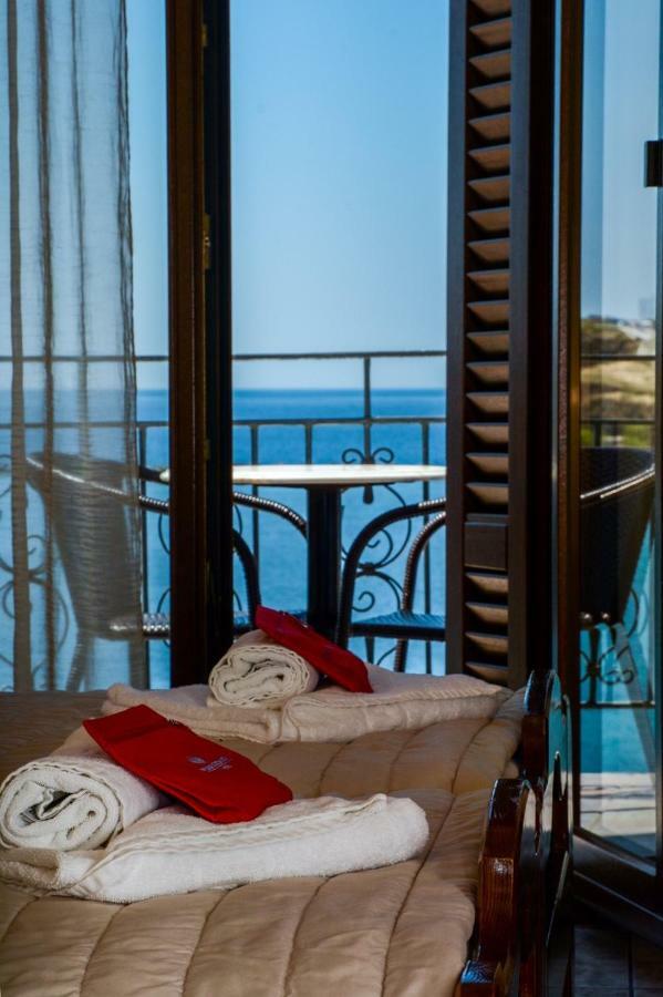Poseidonio Hotel Tinos Bagian luar foto