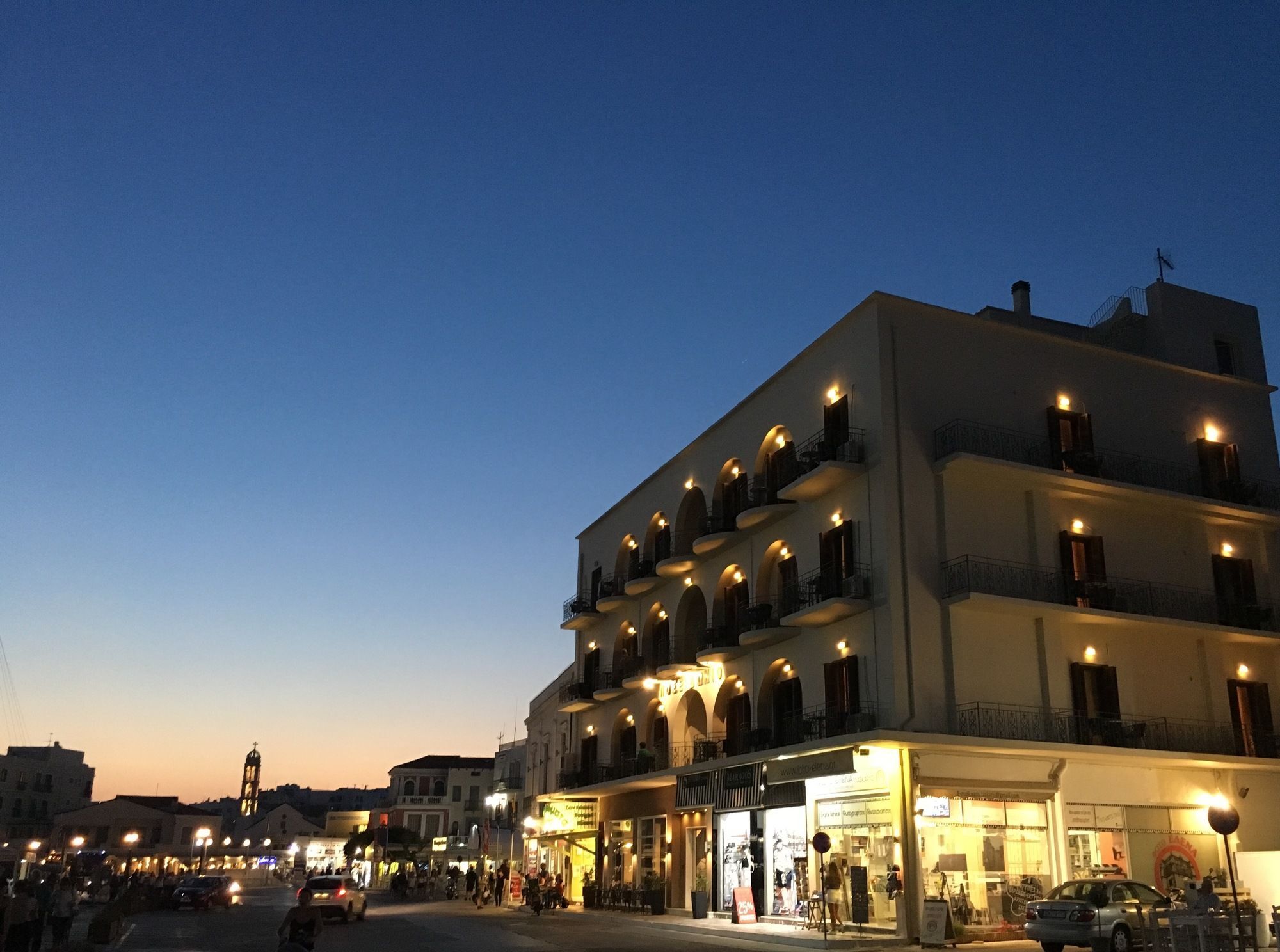 Poseidonio Hotel Tinos Bagian luar foto