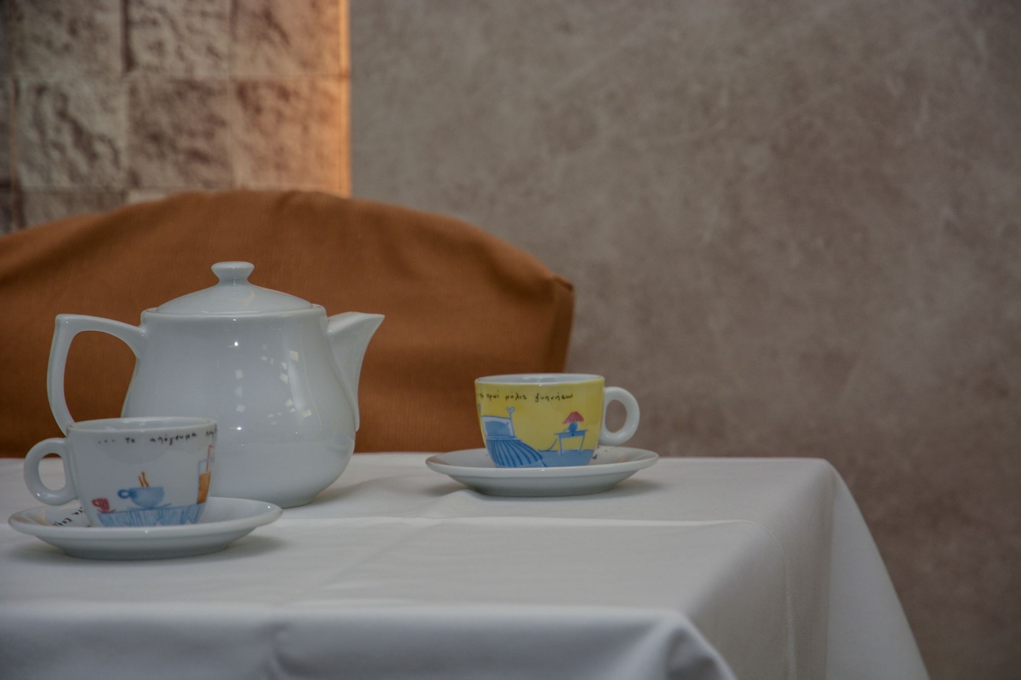 Poseidonio Hotel Tinos Bagian luar foto